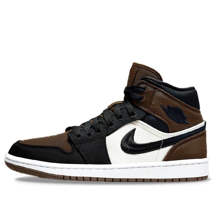 (WMNS) Air Jordan 1 Mid SE 'Olive Toe' DV0427-301 Epoch-Defining Shoes