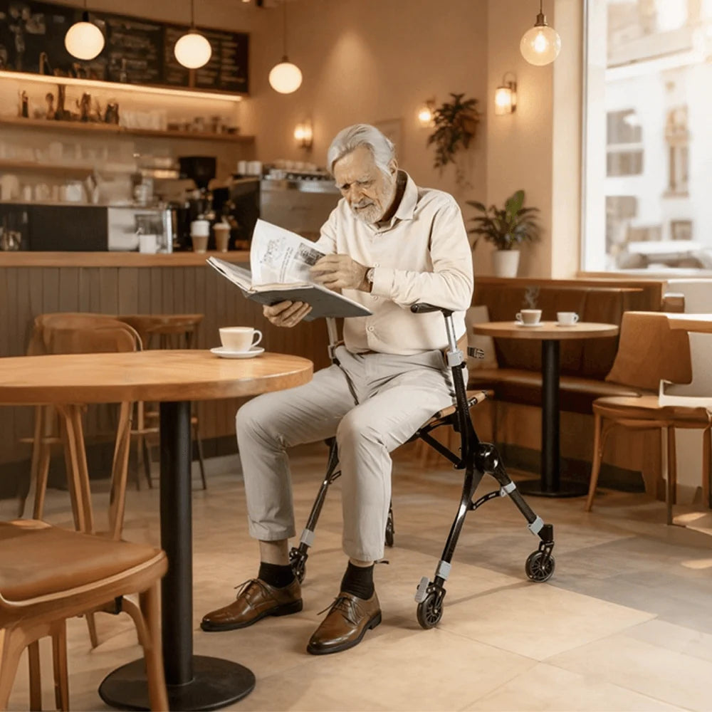 Z35 PackGo Foldable Lightweight Rollator Walker