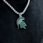 Michigan State University Official NCAA Logo Pendant