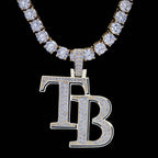 Tampa Bay Rays Official MLB Logo Pendant
