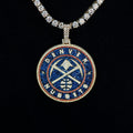 Denver Nuggets Official NBA Large Logo Pendant