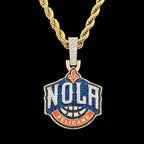 New Orleans Pelicans Official NBA Logo Pendant