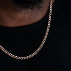 Miami Cuban Chain in Rose Gold- 5mm
