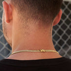 5mm Cuban Chain + Bracelet Bundle - Yellow Gold