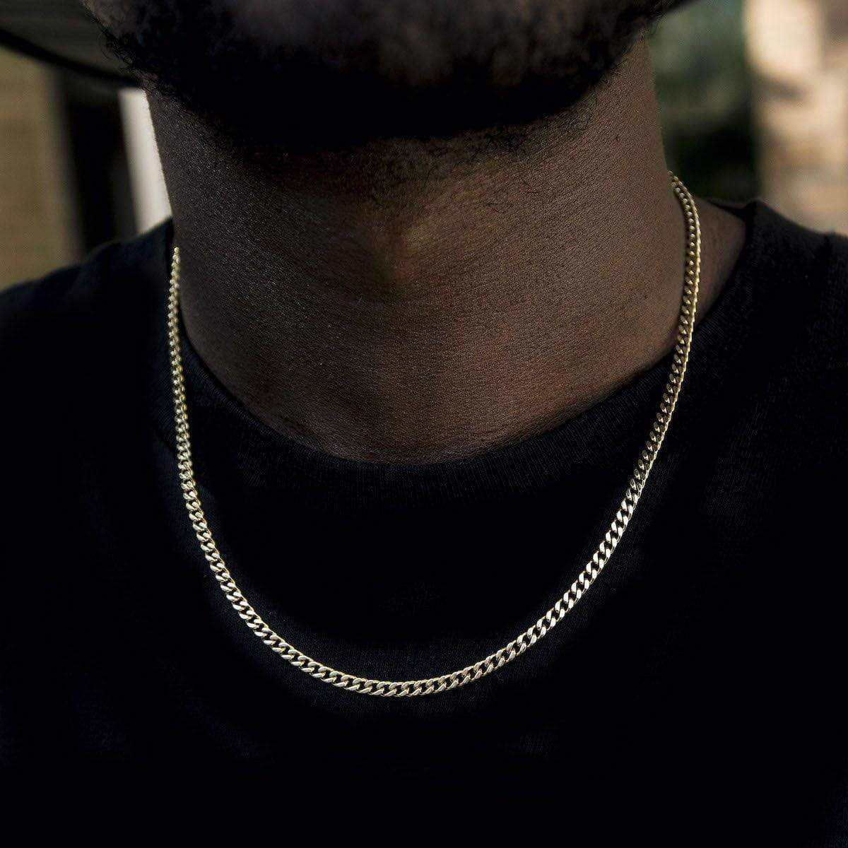 18k Vermeil Micro Cuban
