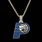 Indiana Pacers Official NBA Logo Pendant
