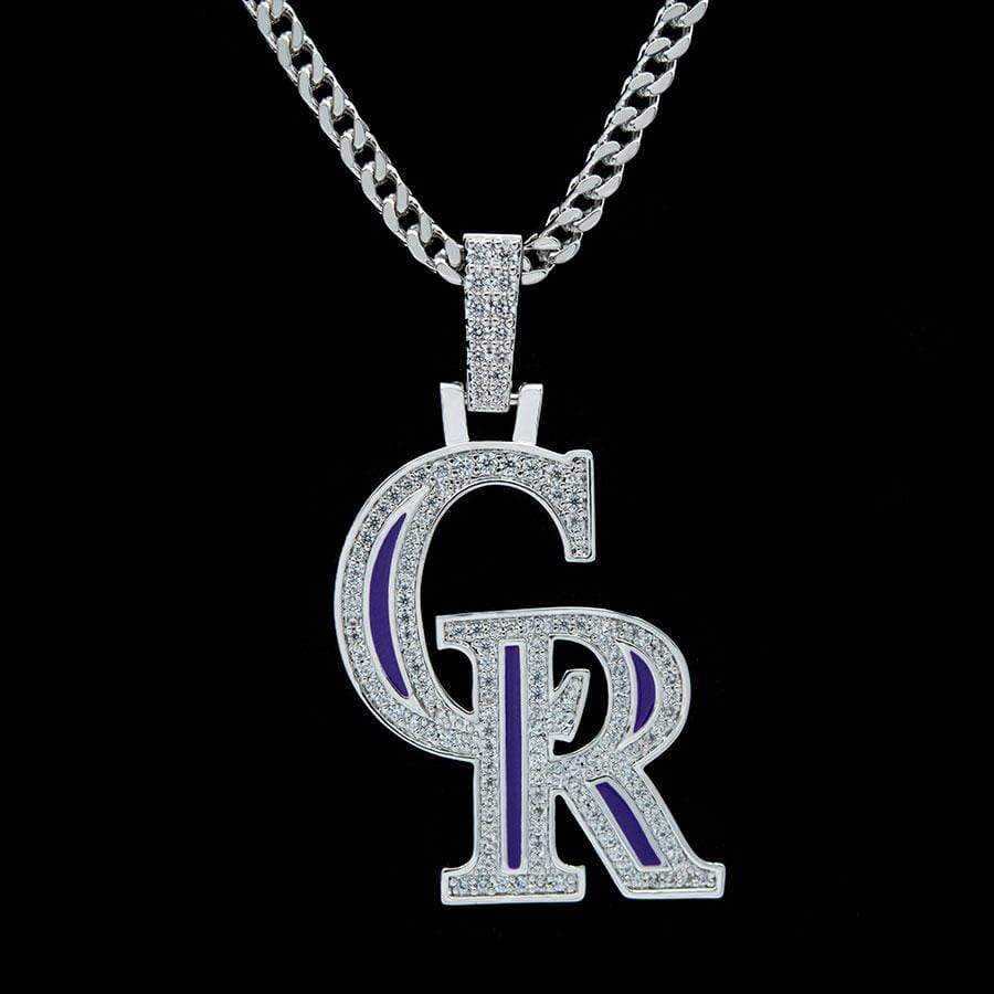 Colorado Rockies Official MLB Logo Pendant