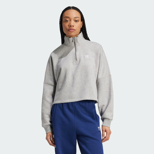 Women's adidas Essentials 1/2 Zip Fleece Sweatshirt
