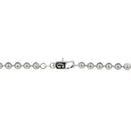 Moon Cut Ball Chain in Sterling Silver - 4mm
