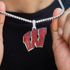 Wisconsin Badgers Official NCAA Logo Pendant