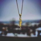 18k Vermeil Micro Lightning Bolt