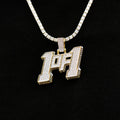 1of1 Pendant in Yellow Gold