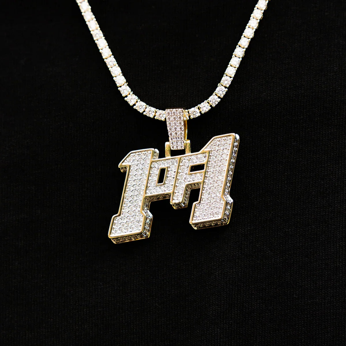 1of1 Pendant in Yellow Gold
