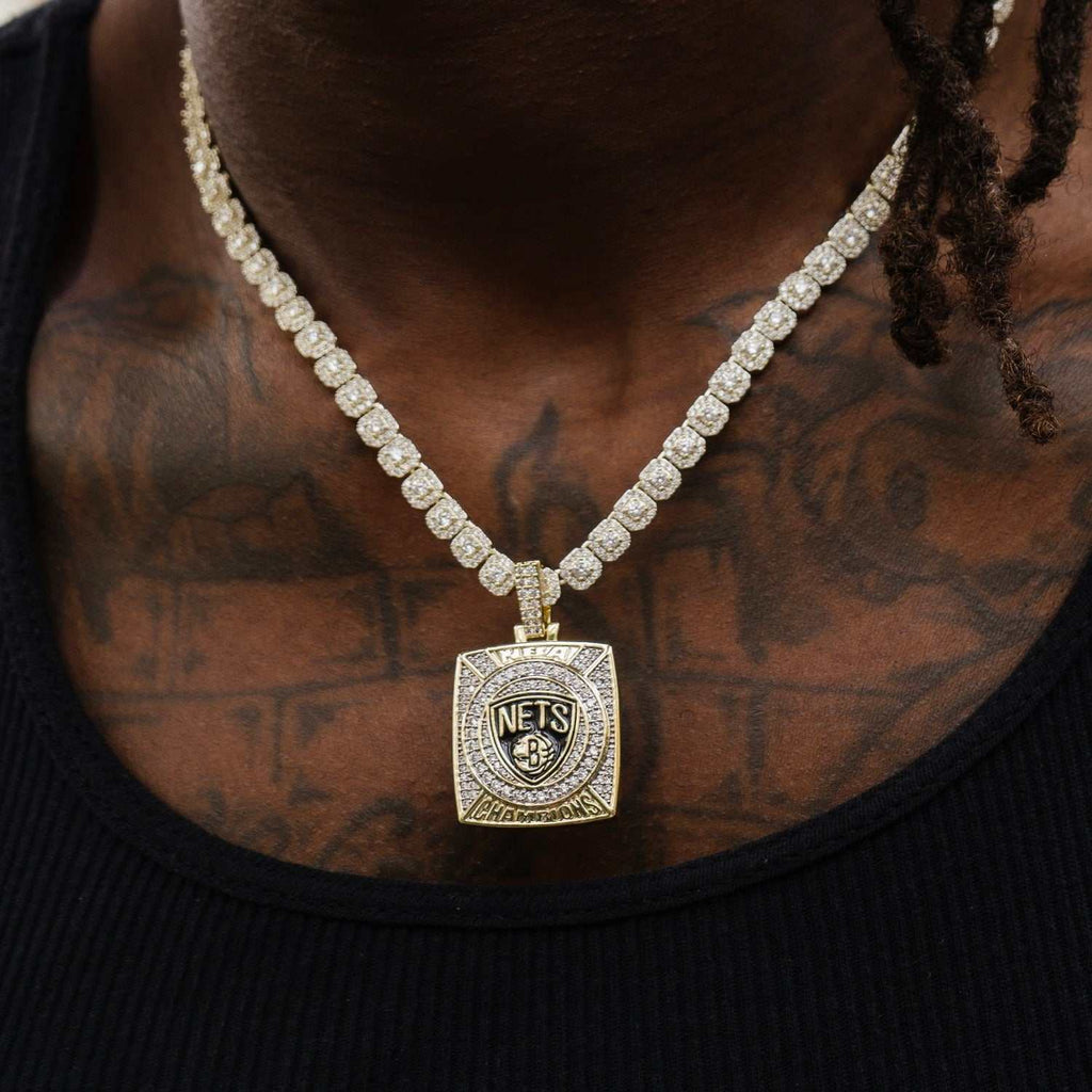 Brooklyn Nets Official NBA Championship Pendant