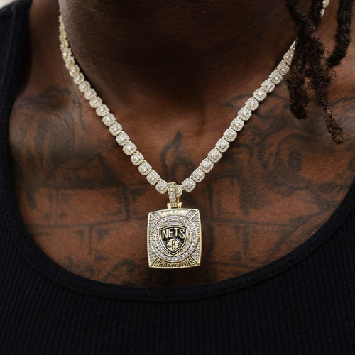 Brooklyn Nets Official NBA Championship Pendant