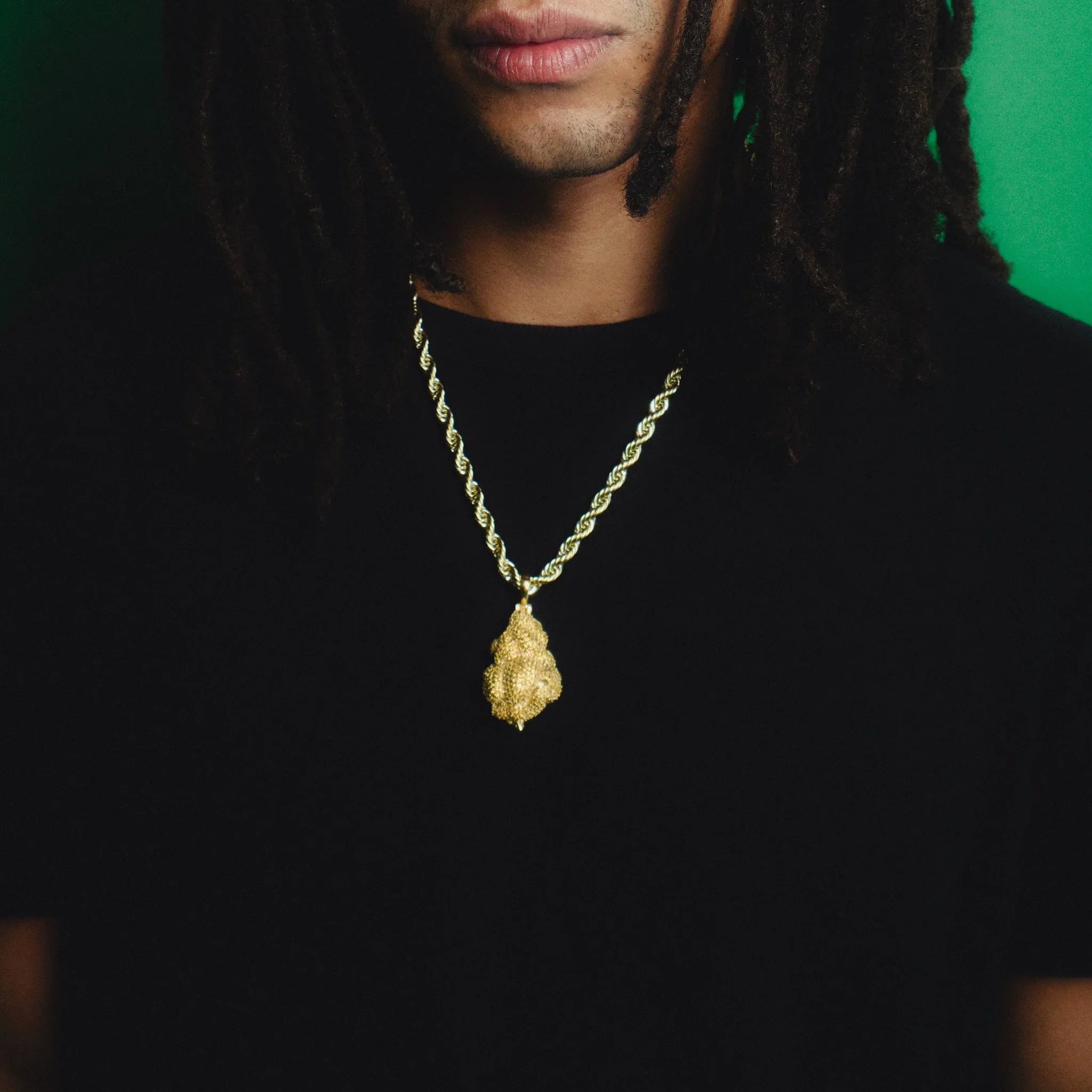 The Golden Nugget Pendant in Yellow Gold