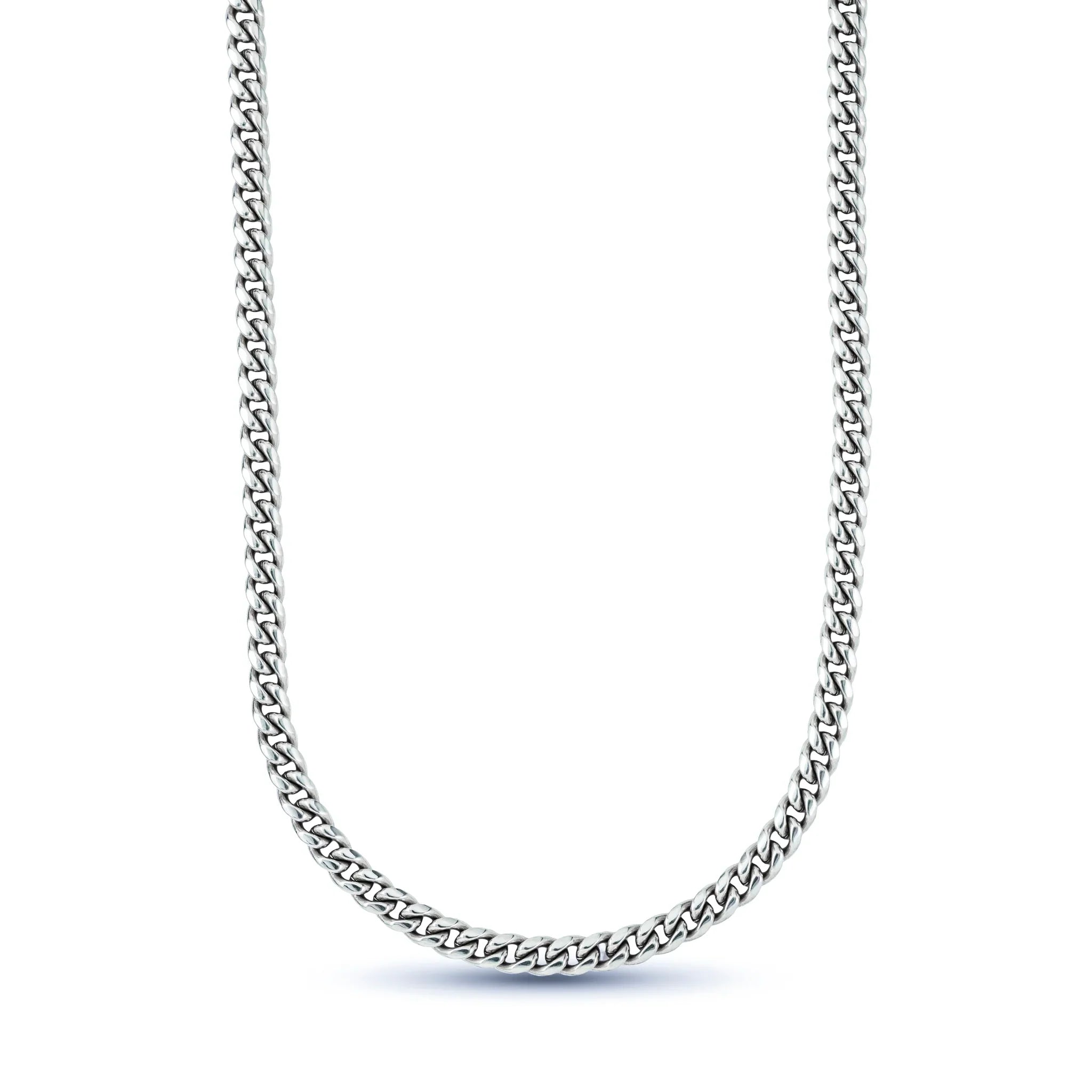 Miami Cuban Chain in Sterling Silver - 5mm