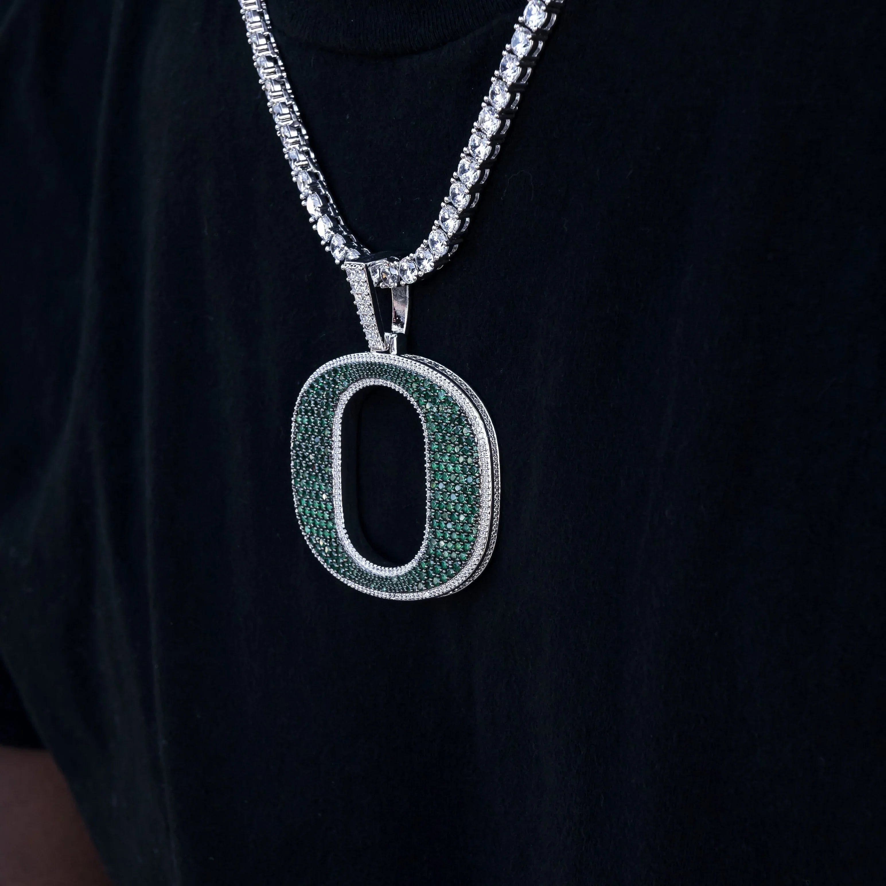 Large Oregon Ducks Official NCAA Logo Pendant