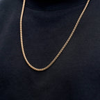 Palm Chain in Rose Gold - 4mm