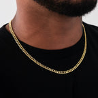 Miami Cuban Chain in Yellow Gold - 5mm