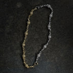 GLD X Bloody Osiris Dual Finish Ball Chain in White and Yellow Gold