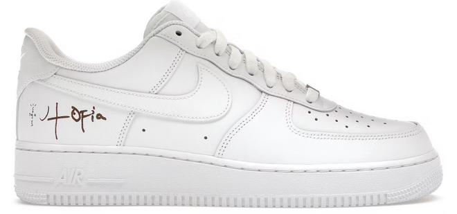 Force 1 Low '07 White ( Cactus Jack Utopia Edition) (Women's)