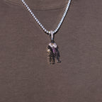 Penguin Body Official DC Comics Pendant in White Gold