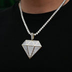 Large GLD Diamond Pendant
