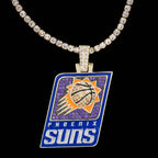 Phoenix Suns Official NBA Logo Pendant