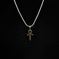 Simple Ankh Pendant in Yellow Gold