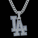 Los Angeles Dodgers Official MLB Logo Pendant
