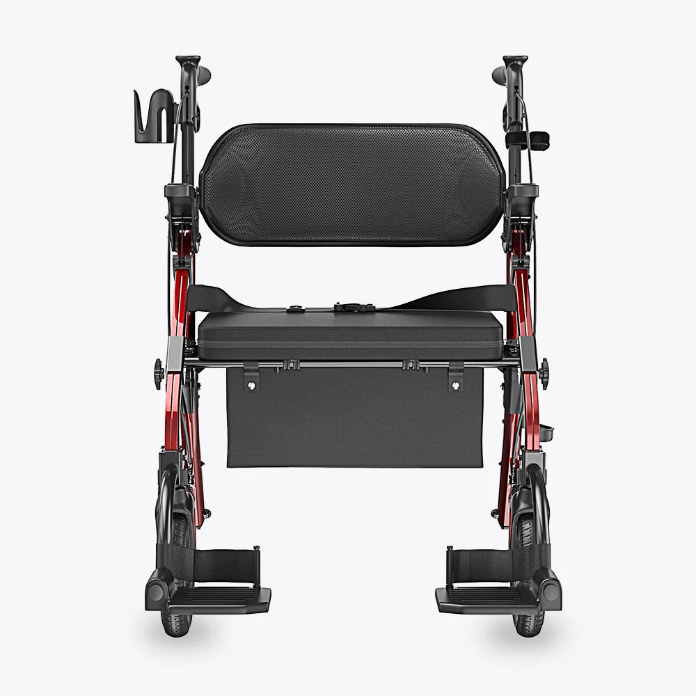 Z59 2 in 1 Heavy Duty Walker Wheelchair Combo