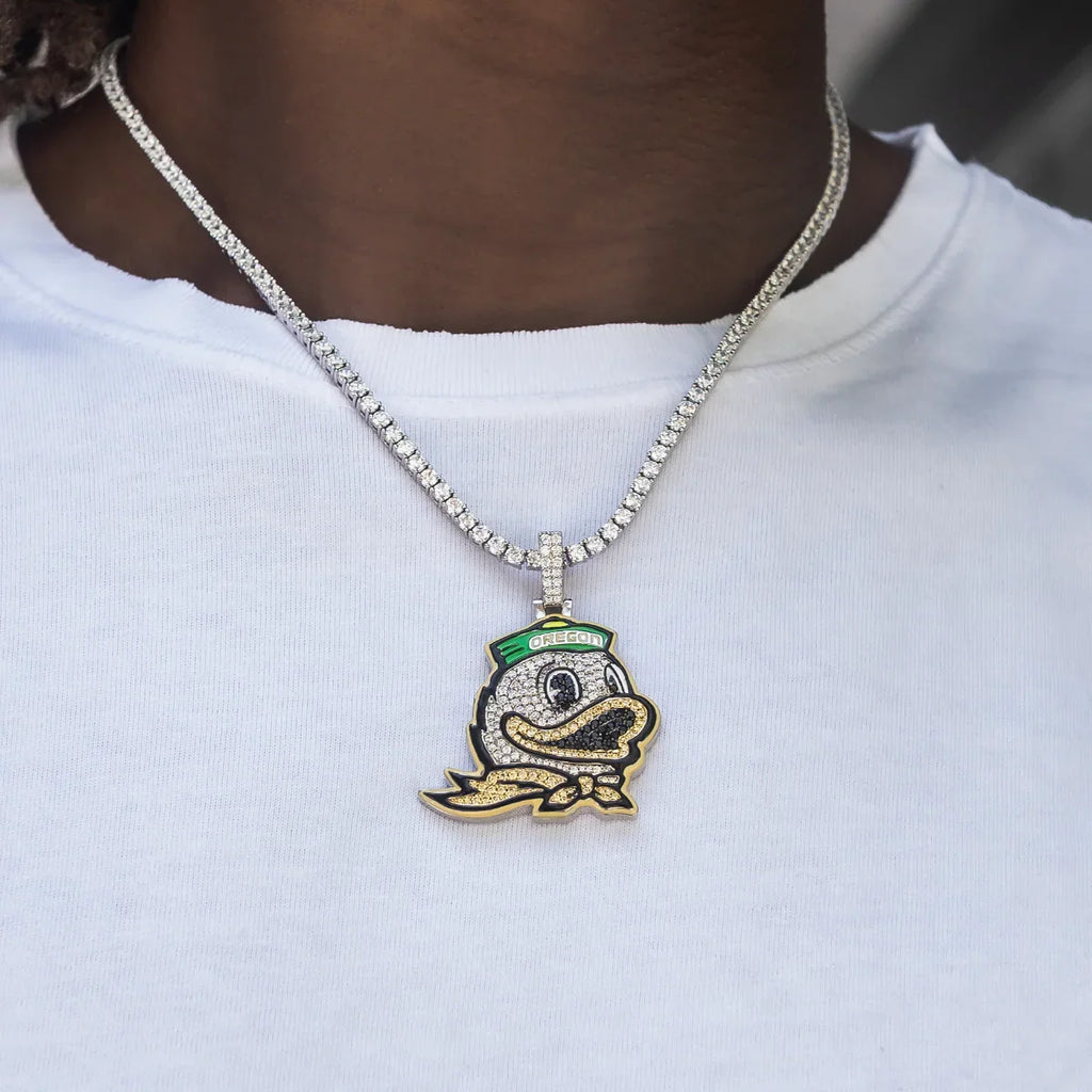 Oregon Ducks Official NCAA Mascot Pendant