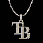 Tampa Bay Rays Official MLB Logo Pendant
