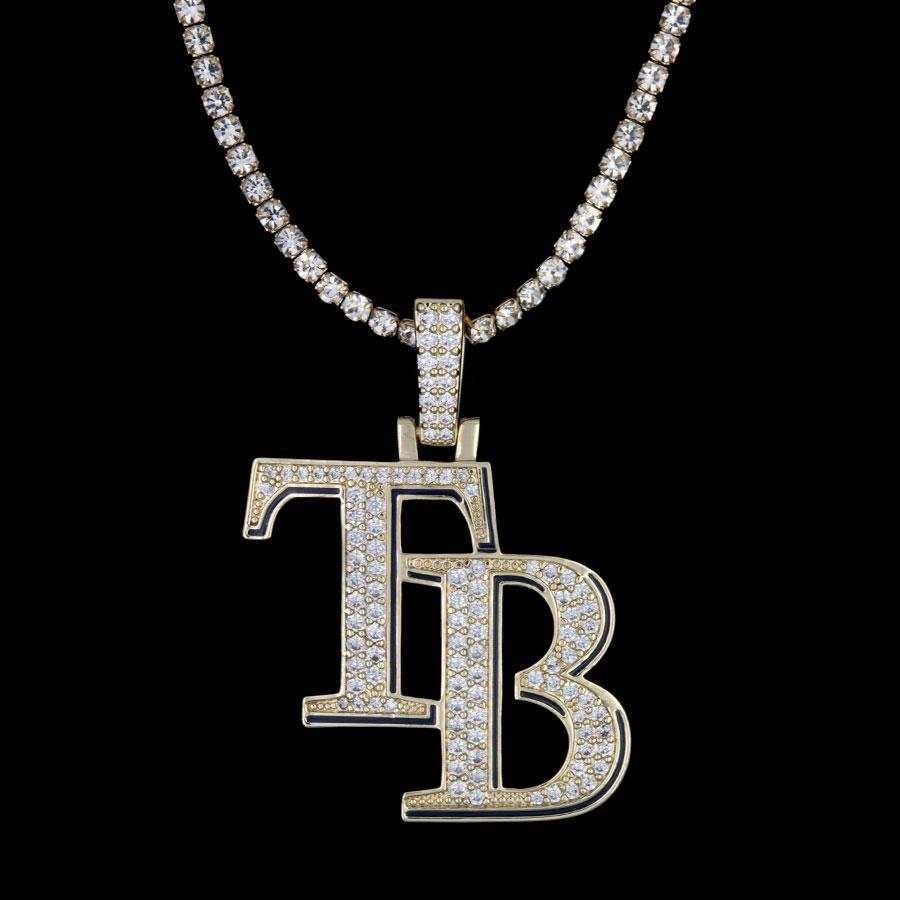 Tampa Bay Rays Official MLB Logo Pendant