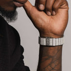 40MM Perennial Era® Watch Arabic- Fully Iced