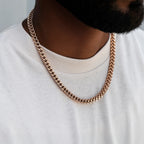 Franco Chain in Rose Gold- 6mm