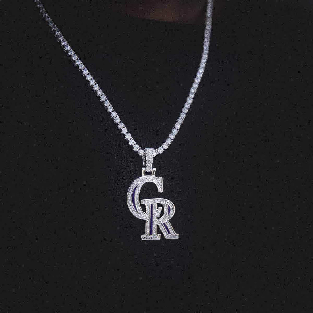 Colorado Rockies Official MLB Logo Pendant