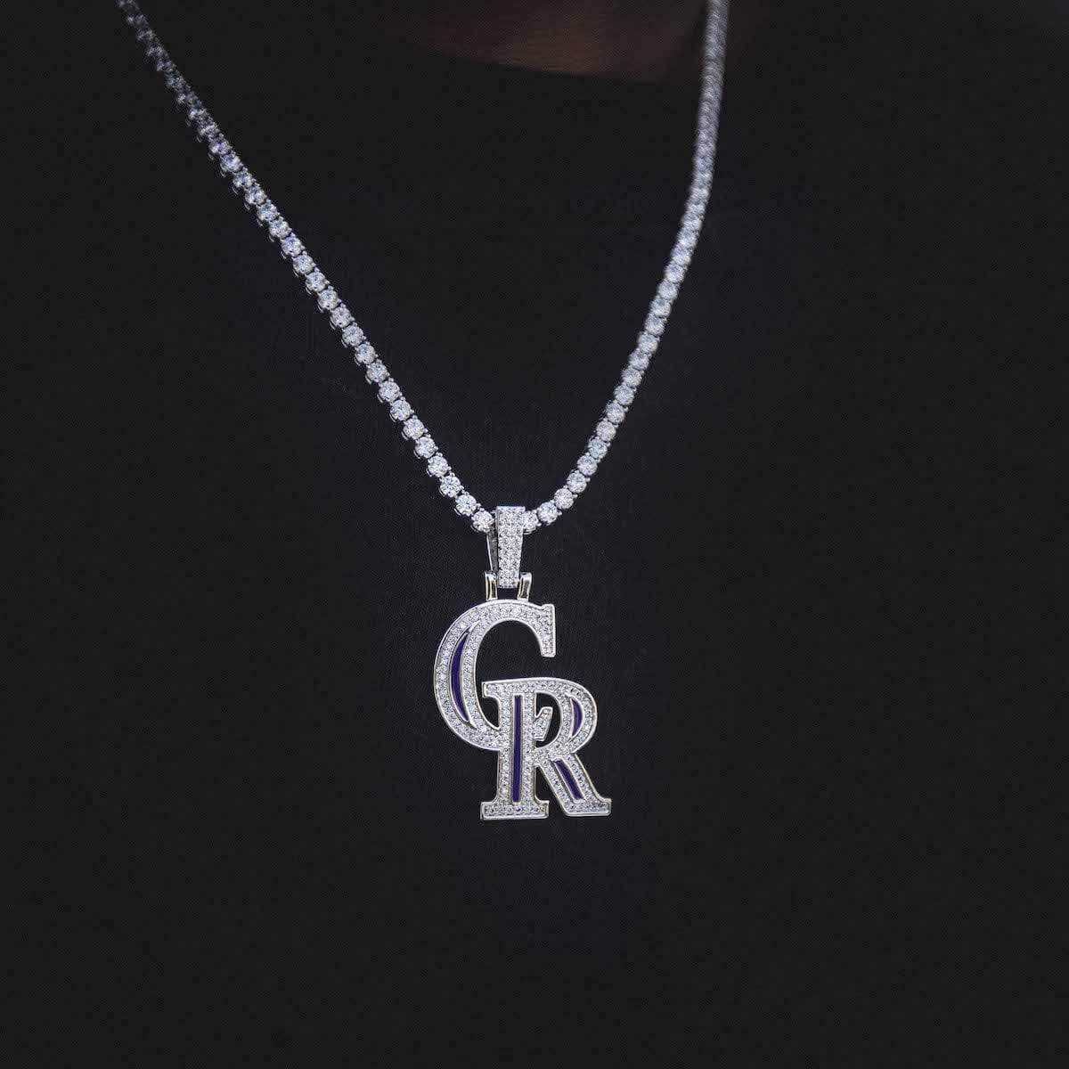 Colorado Rockies Official MLB Logo Pendant