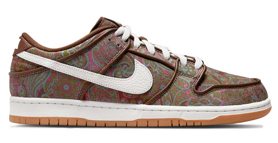 SB Dunk Low Pro Paisley Brown