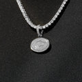 Green Bay Packers Official NFL Micro Logo Pendant in White Gold