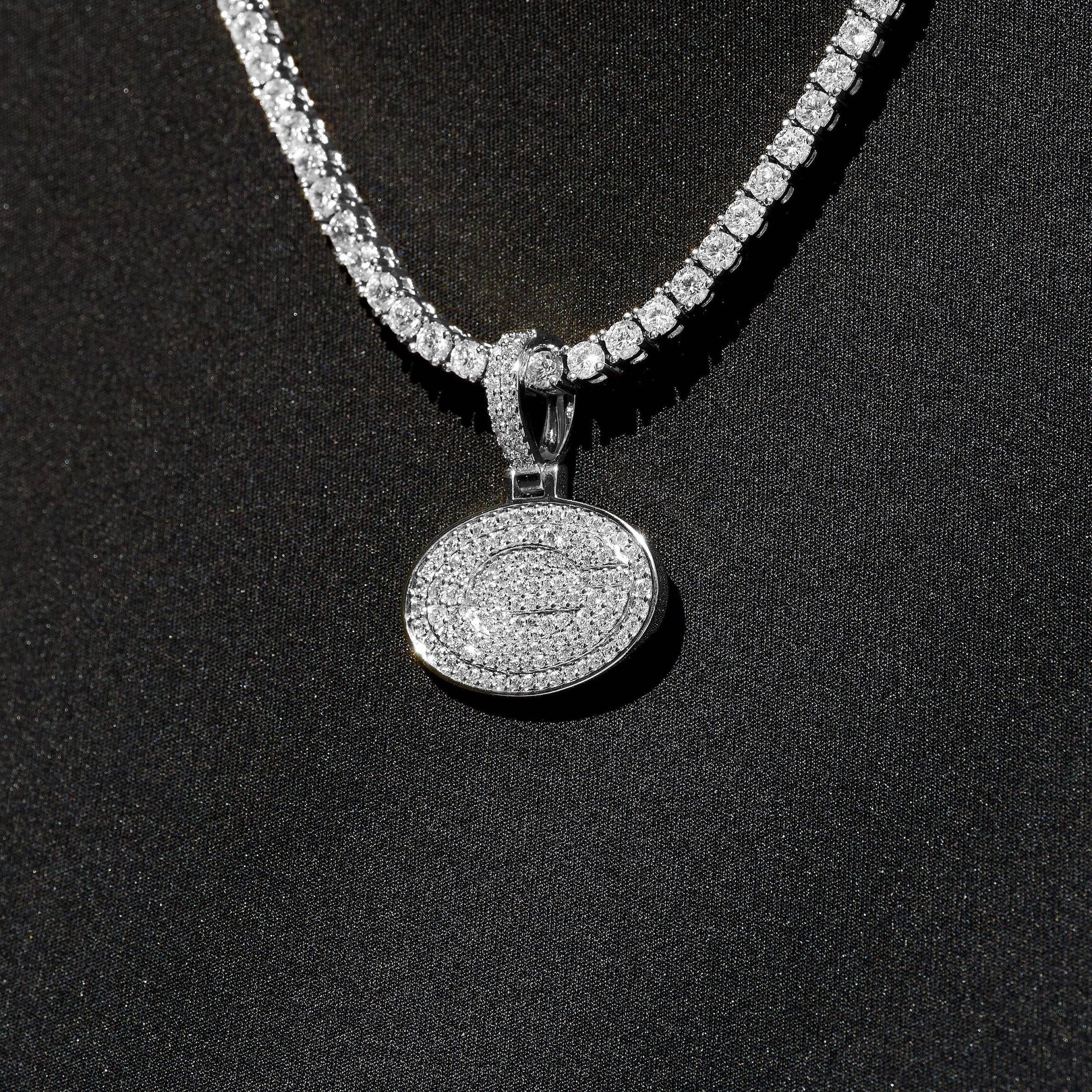 Green Bay Packers Official NFL Micro Logo Pendant in White Gold