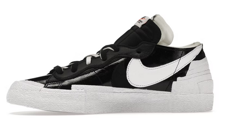 Blazer Low Sacai Black Patent Leather