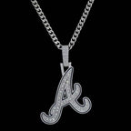 Atlanta Braves Official MLB Logo Pendant