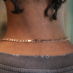 Figaro Chain in Rose Gold- 4mm