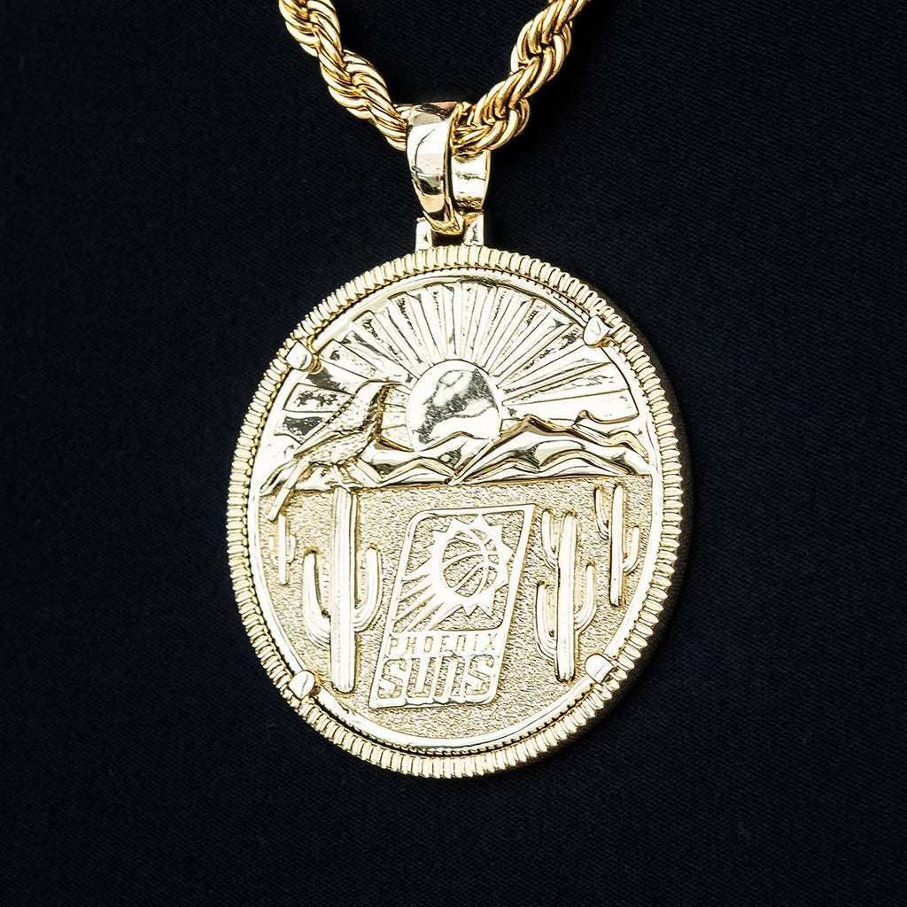 Phoenix Suns Official NBA Coin Pendant
