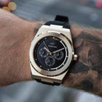 42MM Alpha Era® Gold w/ Rubber Strap
