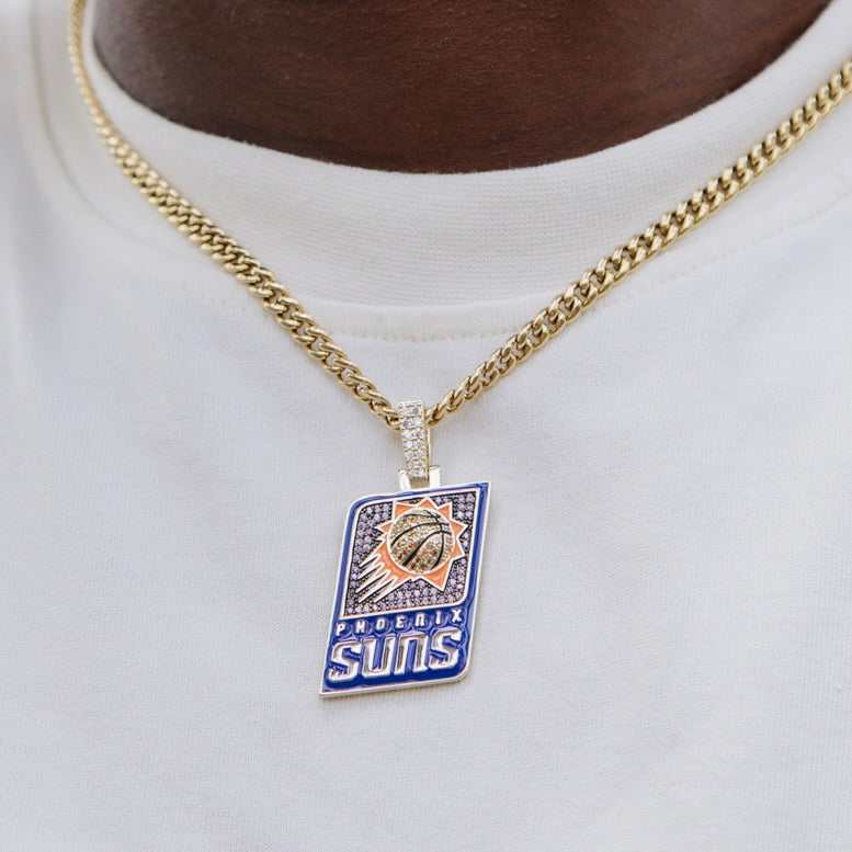 Phoenix Suns Official NBA Logo Pendant