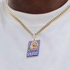 Phoenix Suns Official NBA Logo Pendant