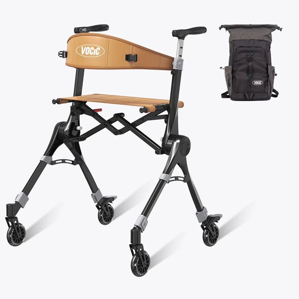 Z35 PackGo Foldable Lightweight Rollator Walker